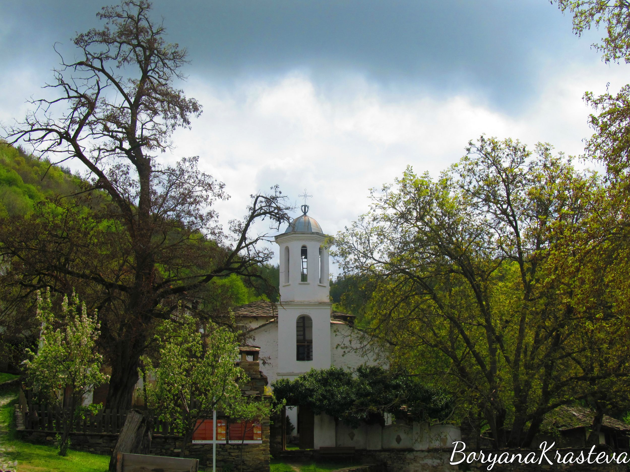 leshten, rodopi, selo