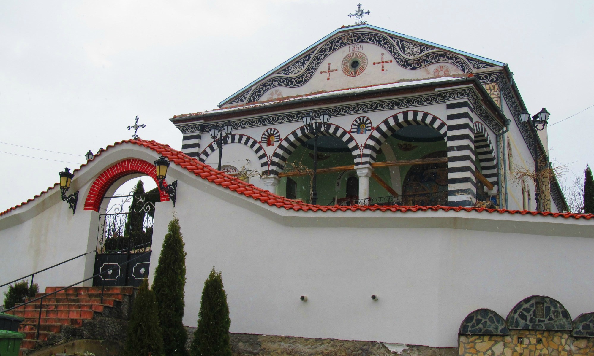 Сапарево, църква, Рилски манастир