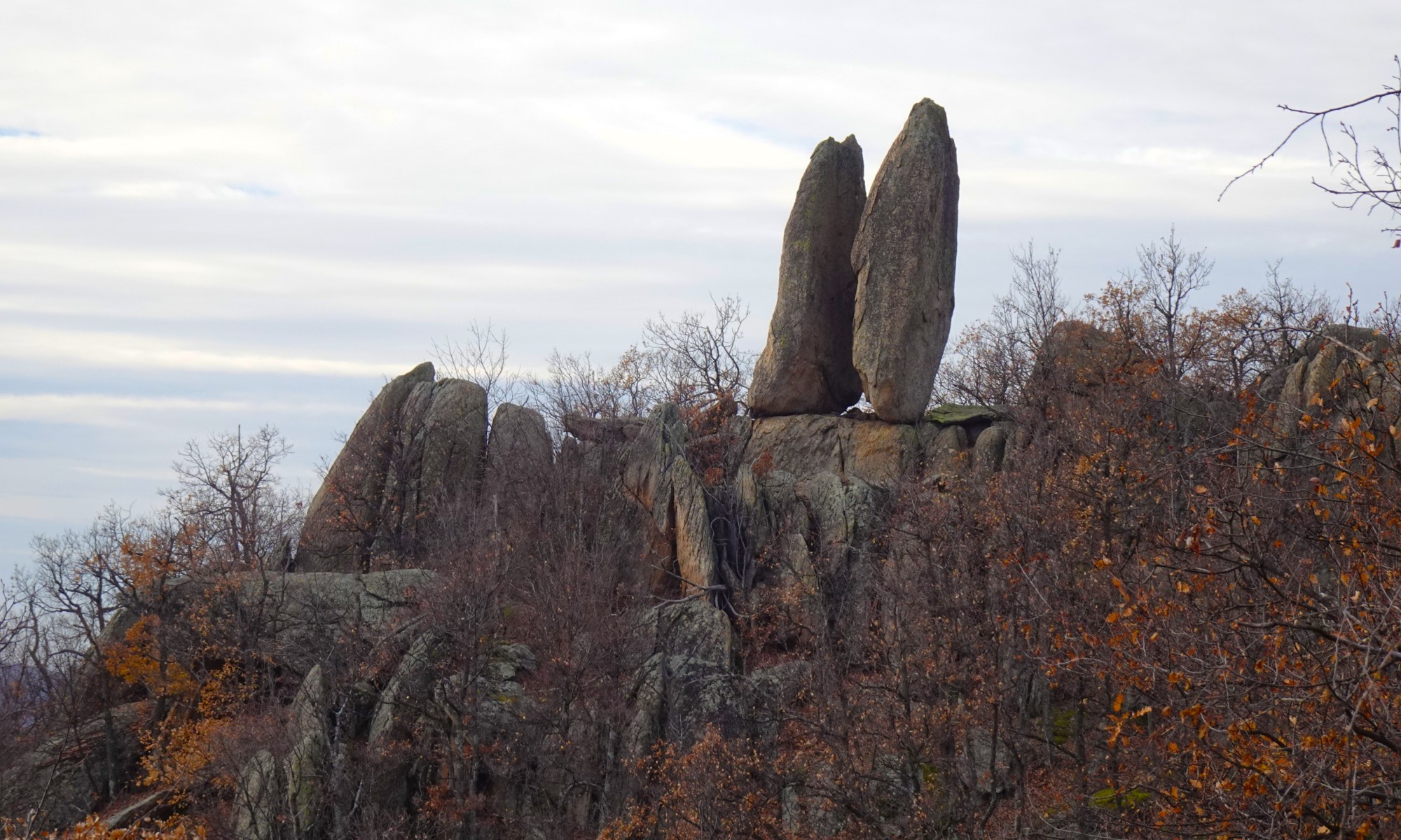 Правите камъни, Розовец, мегалит