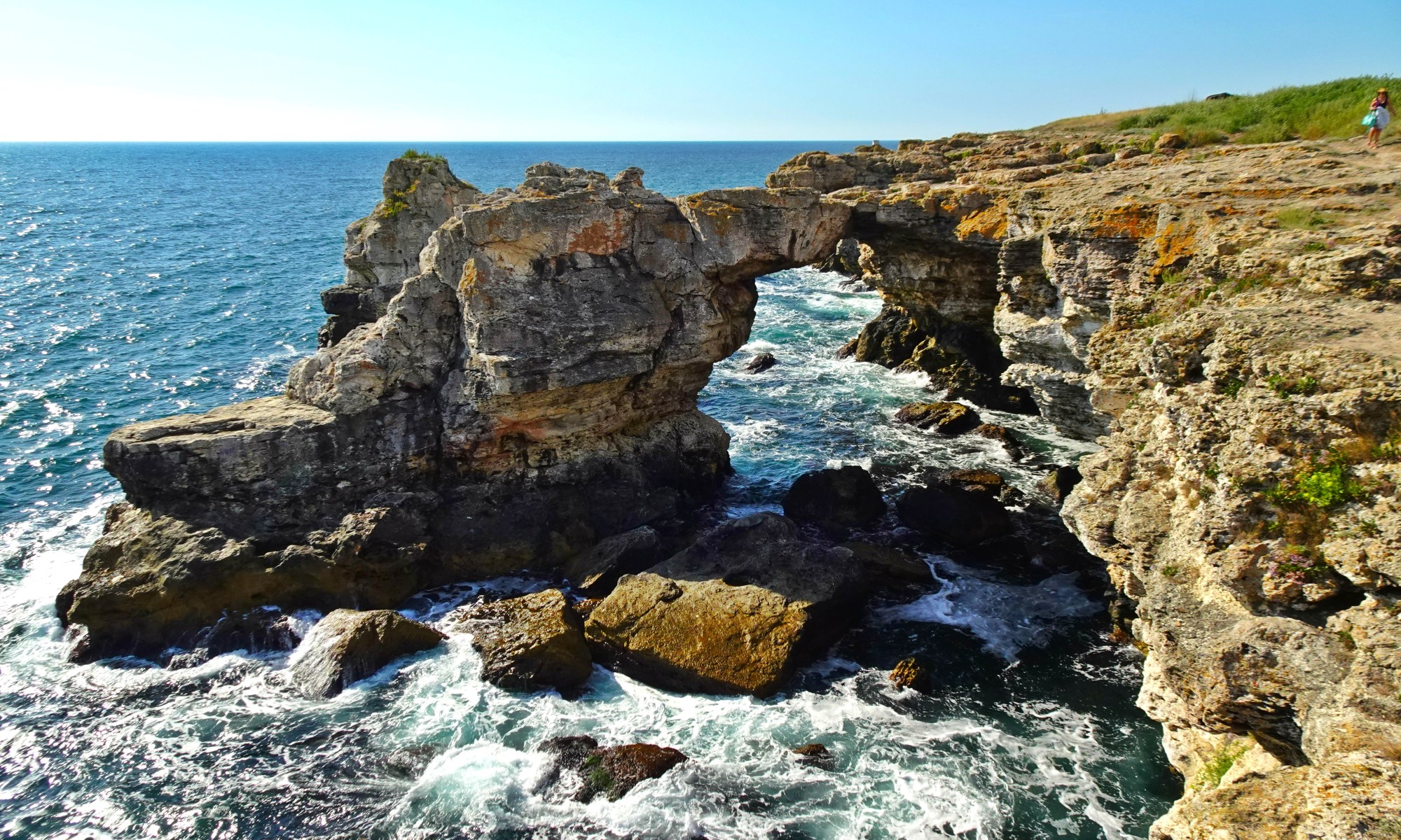 Тюленово, скална арка