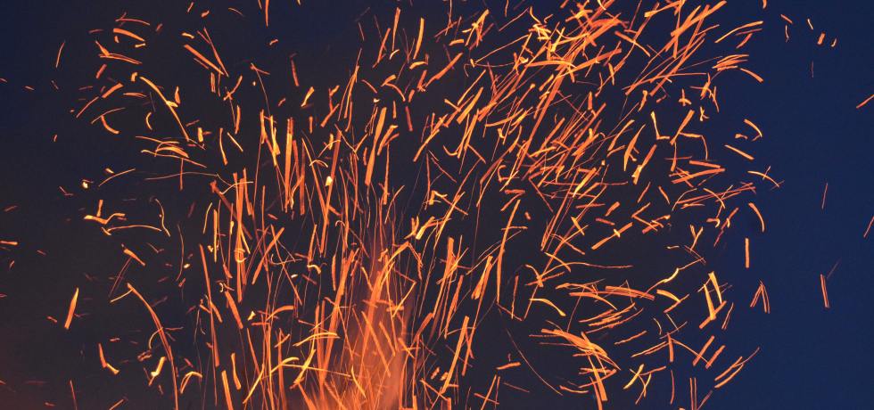 дим, разказ, огън